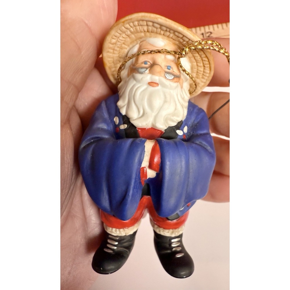 Vintage Danbury Mint Santas Around the World China Christmas Ornament Figurine